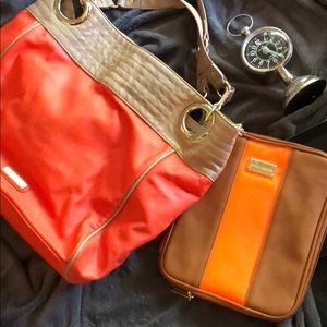 Steve Madden Orange Purse